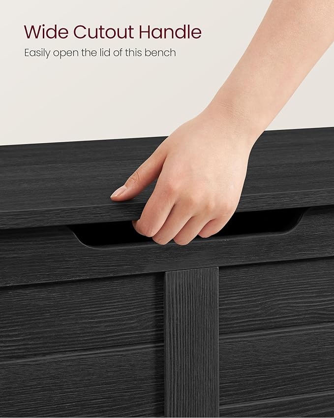 VASAGLE Storage Chest, Storage Bench - Image 8