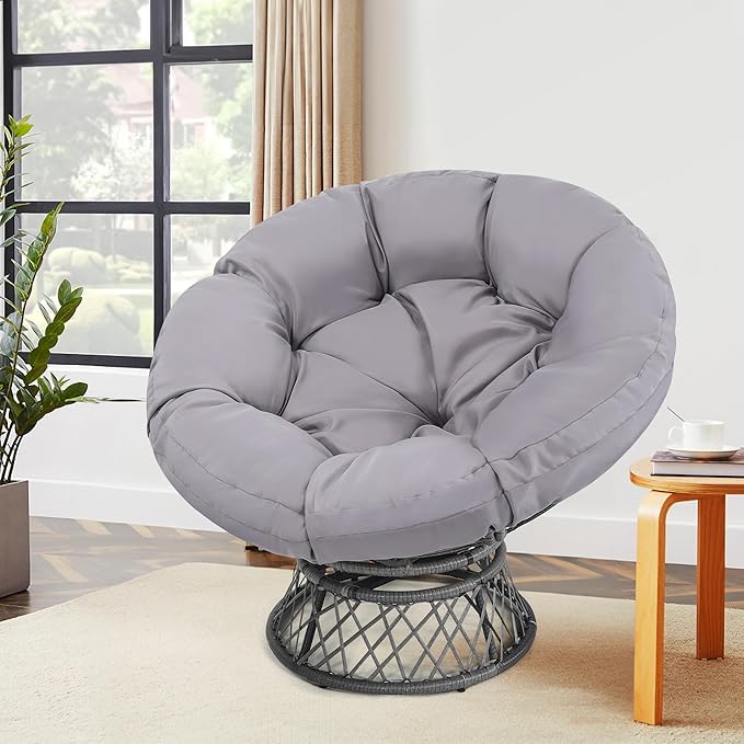46" Giant Oversized Rattan Papasan Chair - Image 6