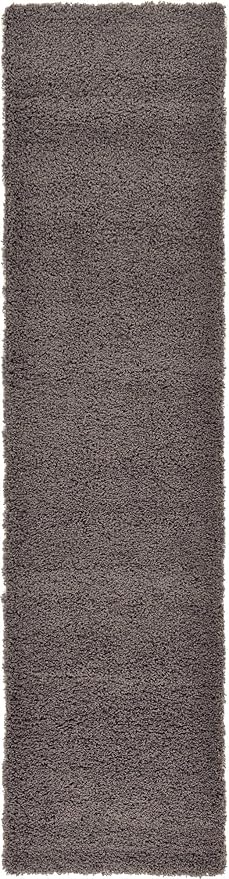 Unique Loom Solid Shag Collection Area Rug - Image 3