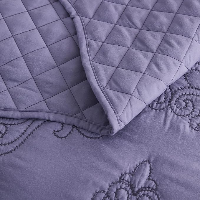 CHIXIN Bedspread Coverlet Set Queen Size - Image 8