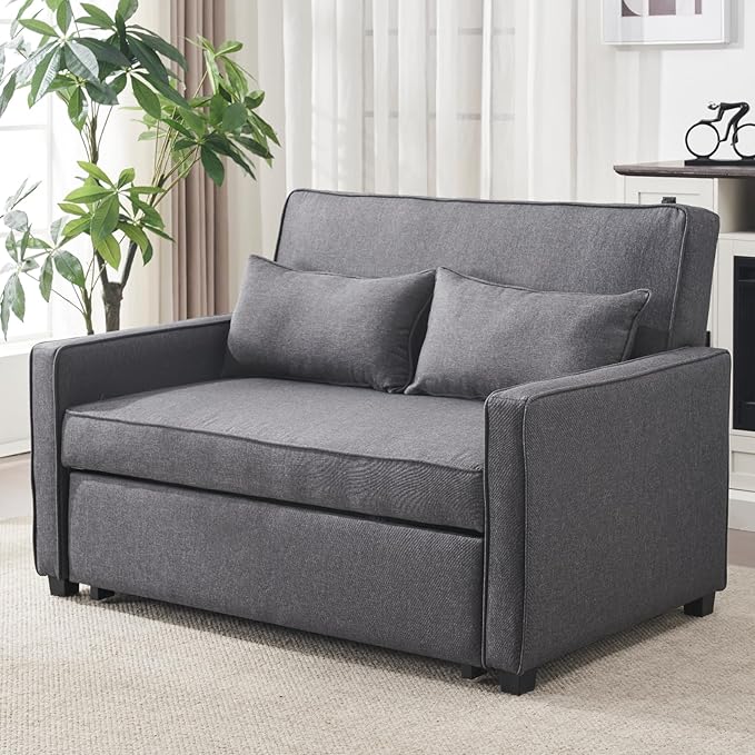 Furnimart 3-in-1 Convertible Sleeper Sofa - Image 7