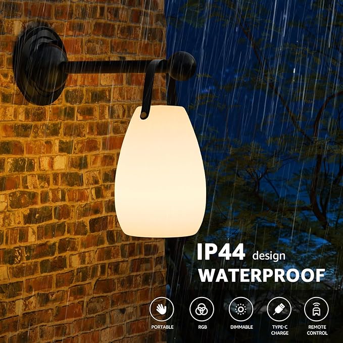 uuffoo Portable Outdoor Table Lamp - Image 3