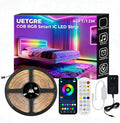 40FT RGB+IC COB LED Strip Lights, Bright Dream Color COB LED Light Strip by Unknown