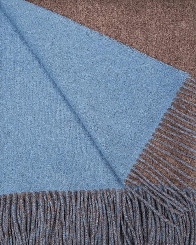 Alashan Cashmere Blend Double Faced Throw-Super Soft and Luxe Fabric- Perfect by Alashan