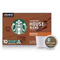 Starbucks Medium Roast K-Cup Coffee Pods — House Blend by StarbucksCoffee