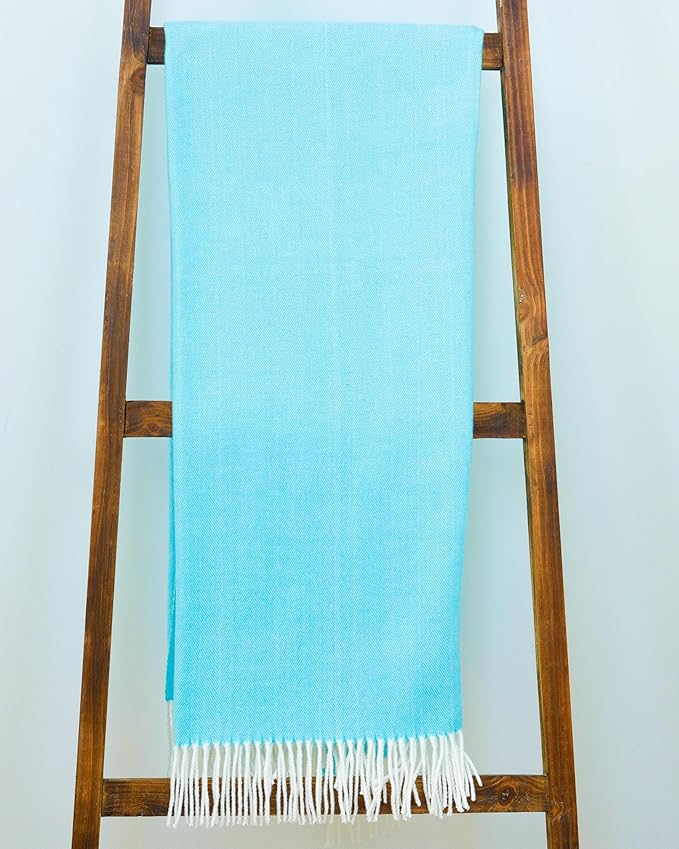 Alashan Cotton Acrylic Adirondack Herringbone Woven Throw - Image 3