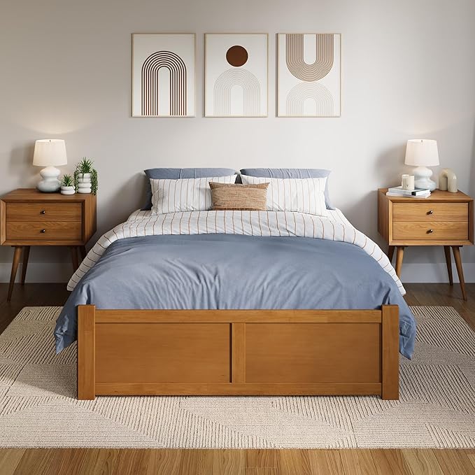 AFI Concord Full Solid Wood Platform Bed - Image 3