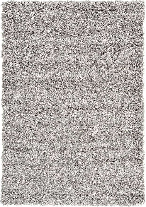 Unique Loom Solid Shag Collection Area Rug - Image 3