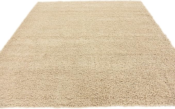 Unique Loom Solid Shag Collection Area Rug - Image 9