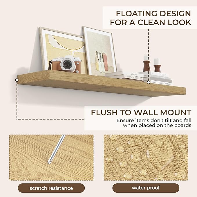RICHFOCUS 48Inch Floating Shelves - Image 4