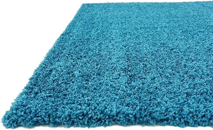 Unique Loom Solid Shag Collection Area Rug - Image 7