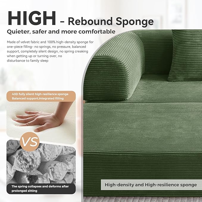 Upgrade High Backrest Design Sofa Bed - Image 7
