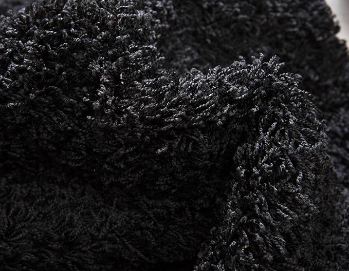 Unique Loom Solid Shag Collection Area Rug - Image 9