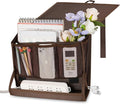 Bedside Storage Organizer with Power Strip Holder and Adjustable Straps Bed by Retyion