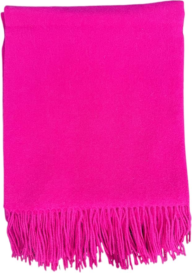 Alashan Cashmere Blend Ripple Finish Woven Throw - Image 3
