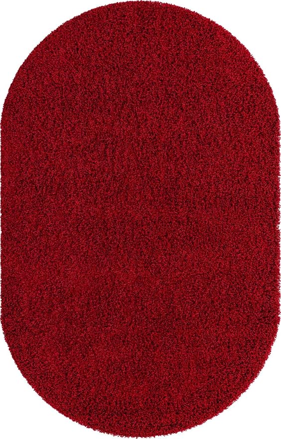 Unique Loom Solid Shag Collection Area Rug - Image 11