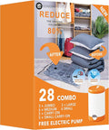 28 Pack Vacuum Storage Bags by GONGSHI