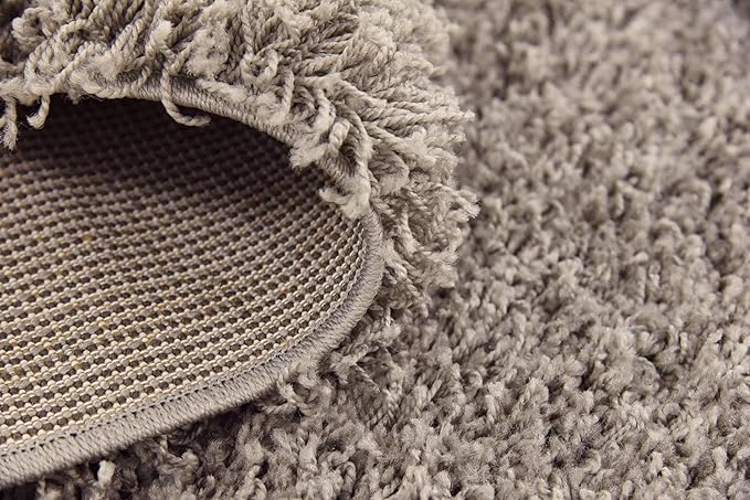Unique Loom Solid Shag Collection Area Rug - Image 11