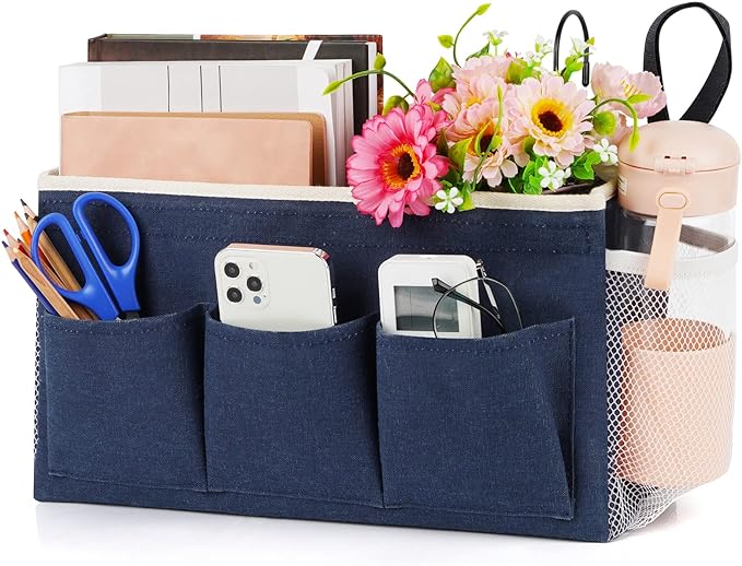 Lilithye Bedside Caddy Bedside Organizer Bedside Storage Caddy by Lilithye