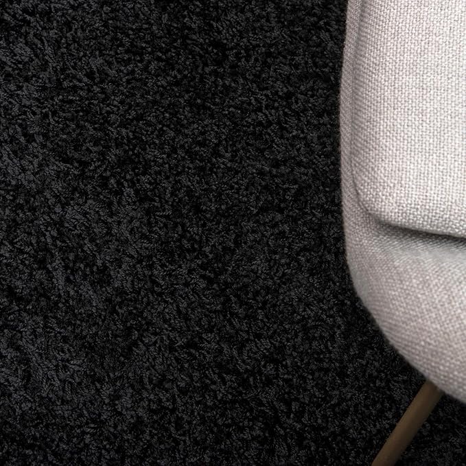 Unique Loom Solid Shag Collection Area Rug - Image 5