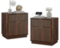 T4TREAM 23'' Fluted Nightstand Set of 2 by T4TREAMFurniture