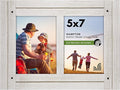 Americanflat Hinged 5x7 Double Picture Frame by Americanflat