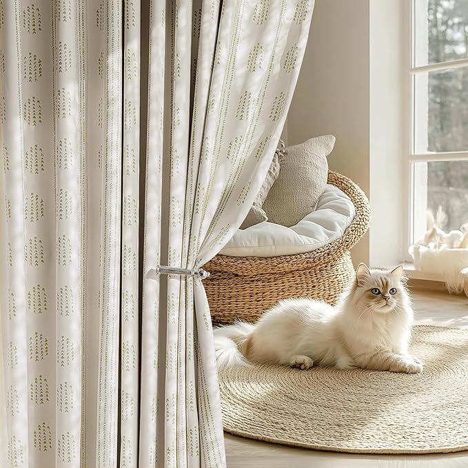 100% Boho Blackout Curtains 72 Inches Long - Image 7