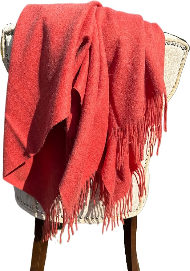 Alashan Cashmere Blend Ripple Finish Woven Throw - Image 2