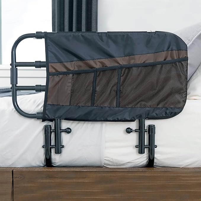 Stander EZ Adjust Bed Rail, Adjustable Senior Bedrail and Safety Assist Railing - Image 6