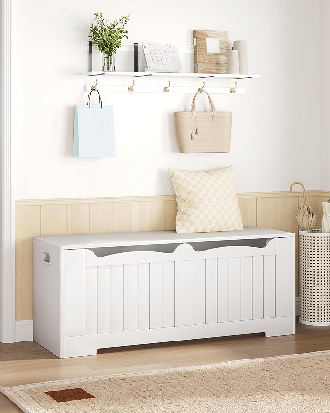 Hzuaneri 47.2" Storage Chest, Extra Large Storage Bench Trunk - Image 9