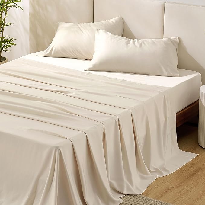 Bedsure King Size Sheets Set, Cooling Sheets by BEDSURE