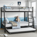 Full XL Over Queen Bunk Bed by Mixcous