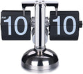 WoneNice Retro Digital Flip Down Clock -Battery Powered Internal Gear Operated by WoneNice