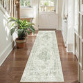 2x6 Hallway Washable Runner Rug Vintage Non-Slip Soft Kitchen Mat Boho by HOME