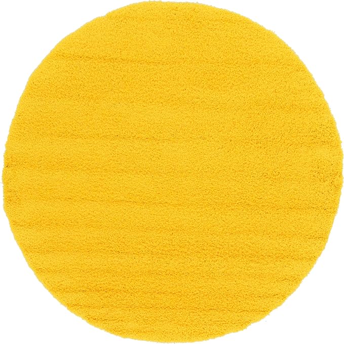 Unique Loom Solid Shag Collection Area Rug - Image 9