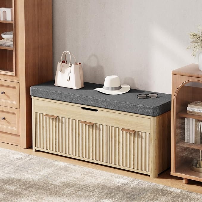 Shoe Bench with Storage - Image 9