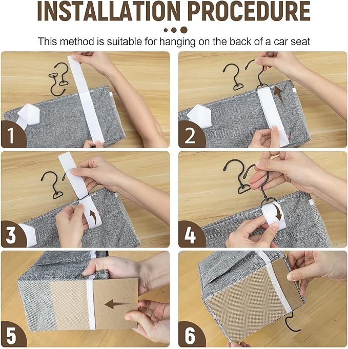 Bedside Caddy, bedside organizer, Hanging Organizers, Storage Bags - Image 4