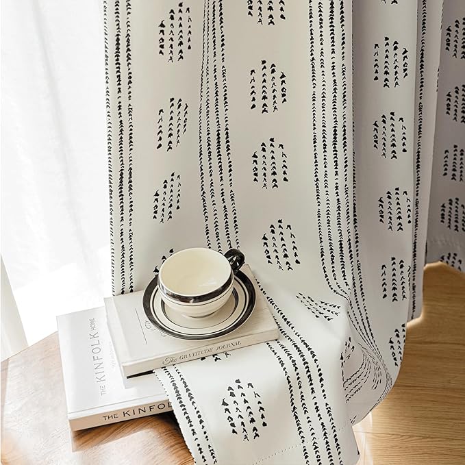 100% Boho Blackout Curtains 72 Inches Long - Image 7