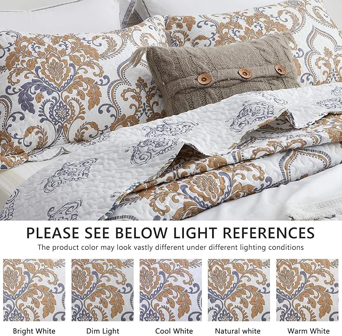 CHIXIN California King Bedspread - Image 4