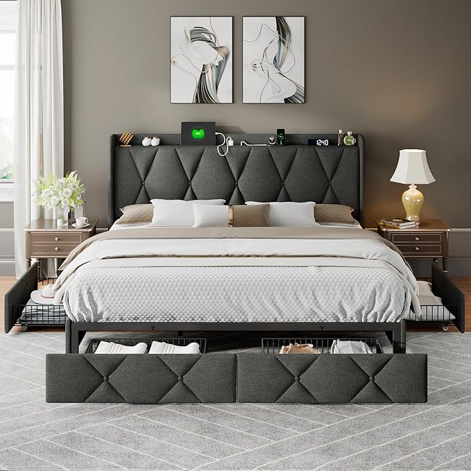 Feonase King Size Bed Frame - Image 7
