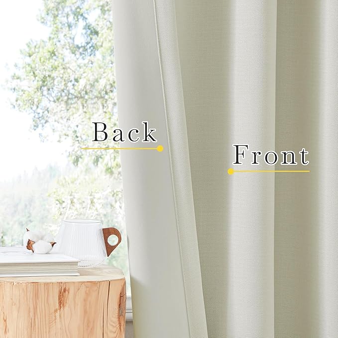 NICETOWN Room Darkening Curtains 96 inches Long - Image 6