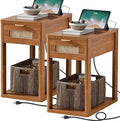 LEYAOYAO Narrow Side Table Set 2 by LEYAOYAO-Findtheshiningpointofyourideallife%EF%BC%81