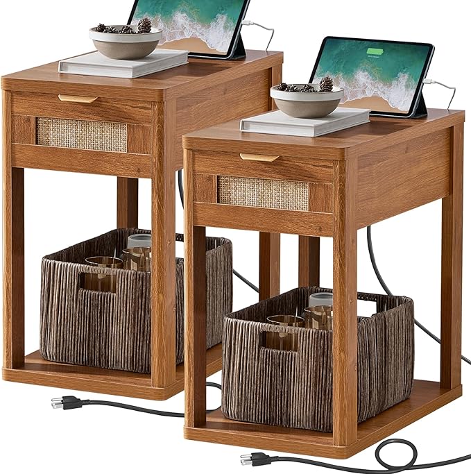 LEYAOYAO Narrow Side Table Set 2 by LEYAOYAO-Findtheshiningpointofyourideallife%EF%BC%81