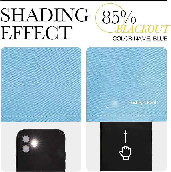 NICETOWN Patio Blackout Curtain Panels - Image 7