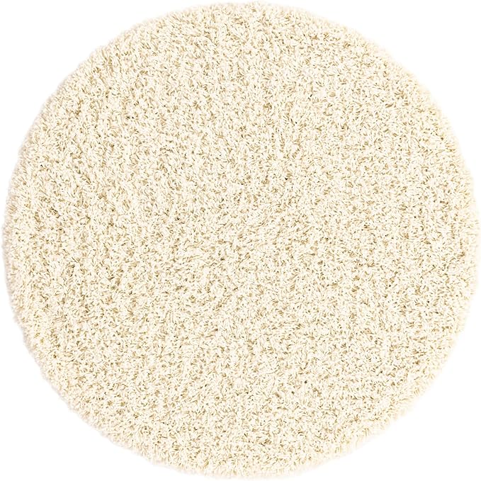 Unique Loom Solid Shag Collection Area Rug - Image 3