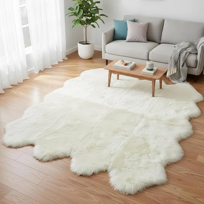 Genuine Extra Large Sheepskin Rug - Image 8