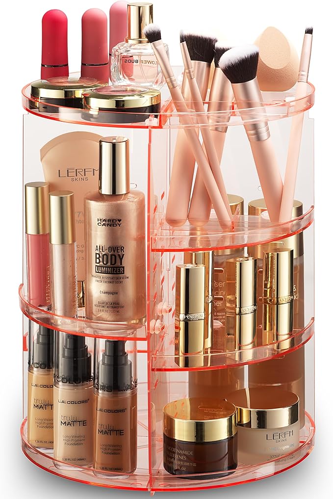 Masirs 360 Rotating Makeup Organizer by Masirs