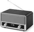 Vintage Wood AM FM Clock Radio by Audiocrazy