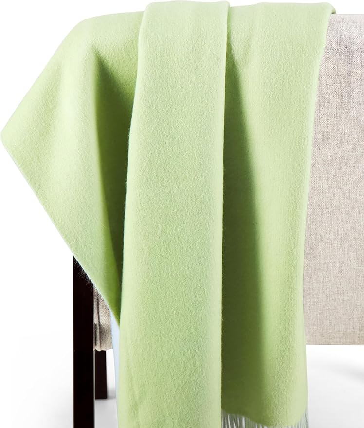 Alashan Cashmere Blend Double Faced Throw-Super Soft and Luxe Fabric- Perfect - Image 6