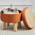 FIMIVIBI Small Foot Stool Ottoman by FIMIVIBI
